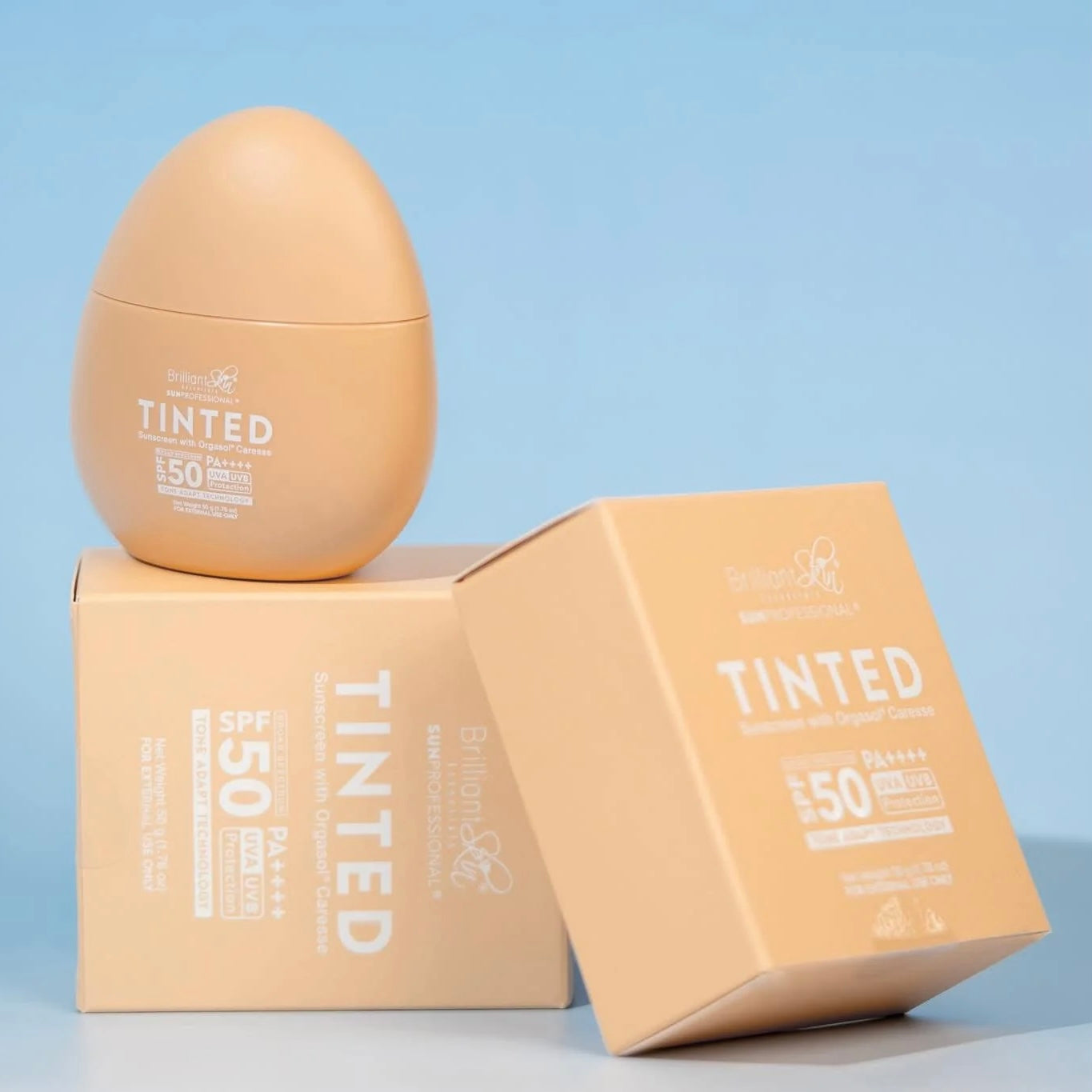 Brilliant Skin Tinted Sunscreen with Orgasol® Caresse SPF50 PA++++
