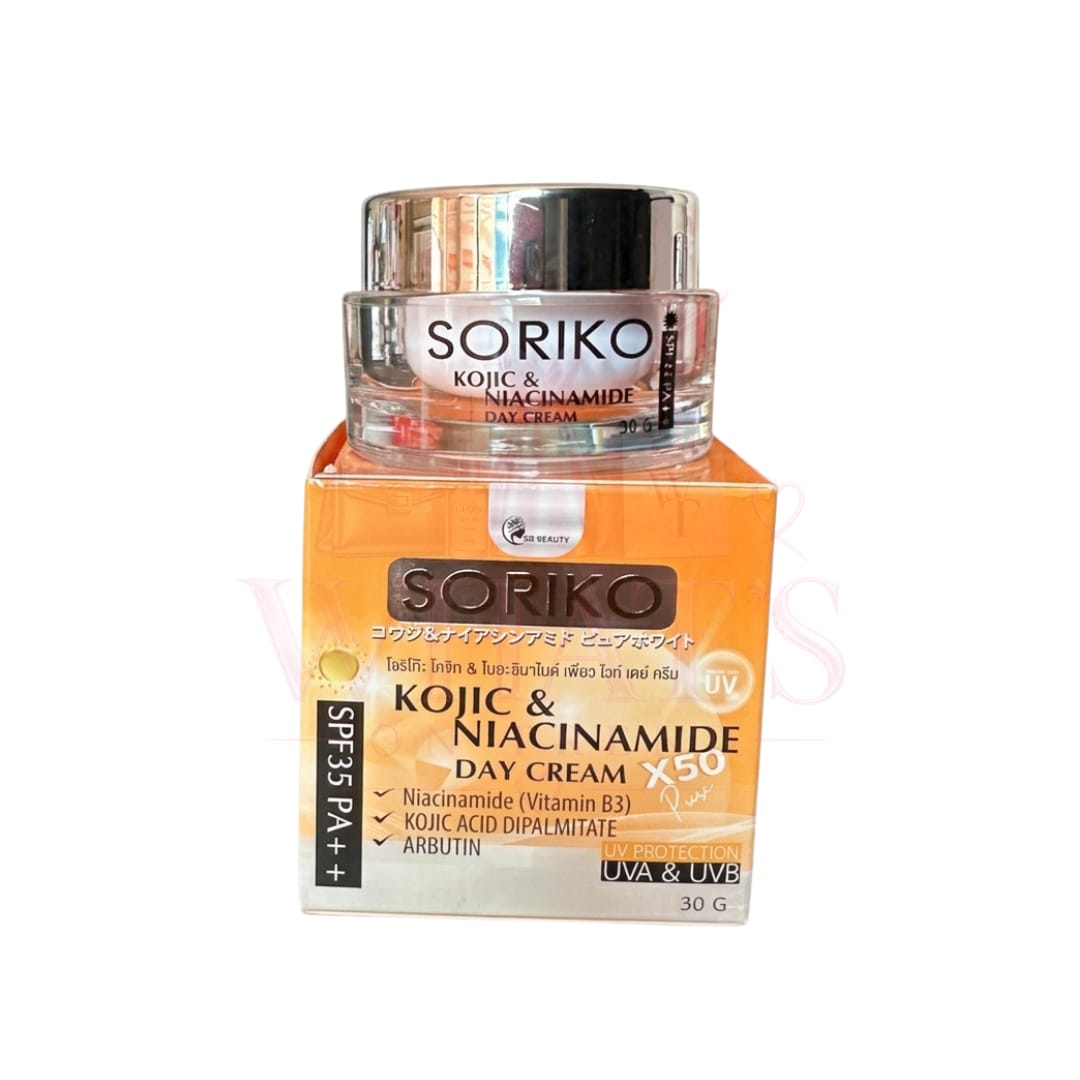 Soriko Kojic & Niacinamide Day Cream 30g