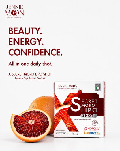 Jennie Moon  X Secret Moro Lipo Shot
