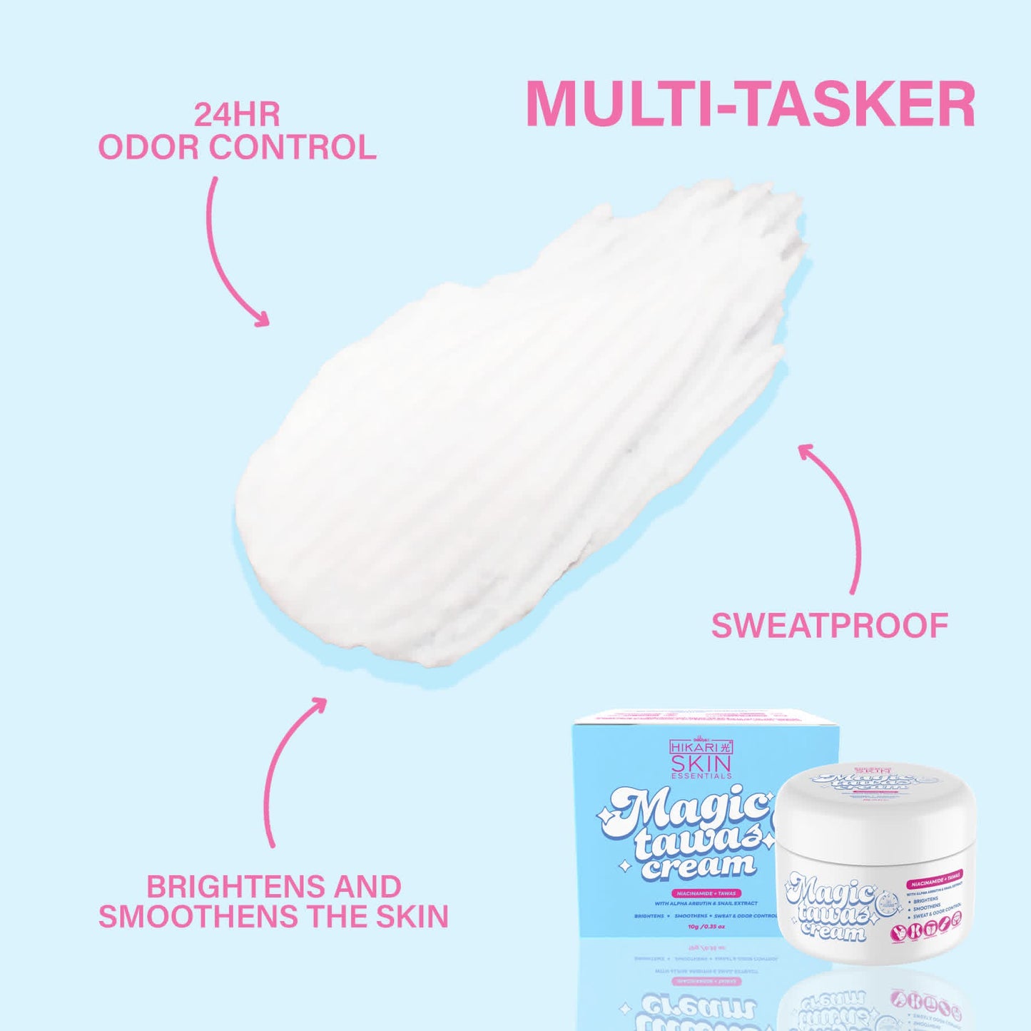 Hikari Skin Essentials Magic Tawas Cream 10g