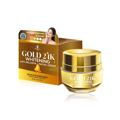 GOLD 24K Whitening Anti-Melasma Facial Cream 15g