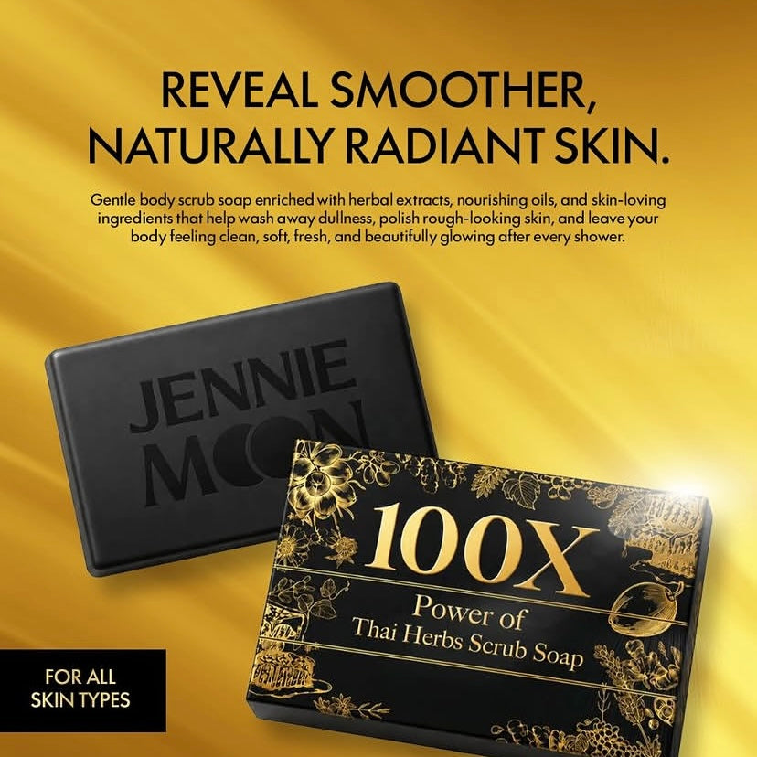 Jennie Moon 100X Power Of Thai Herbs Scrub Soap