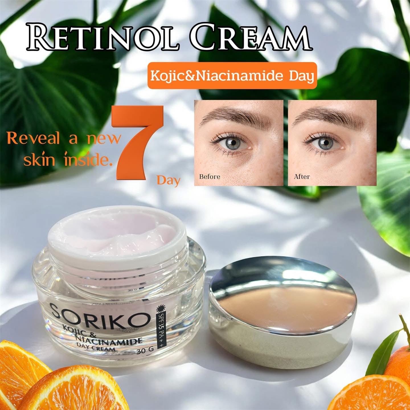 Soriko Kojic & Niacinamide Day Cream 30g