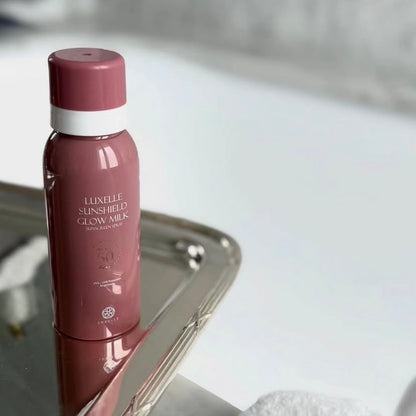 Luxelle Sunshield Glow Milk Sunscreen Spray 120ml