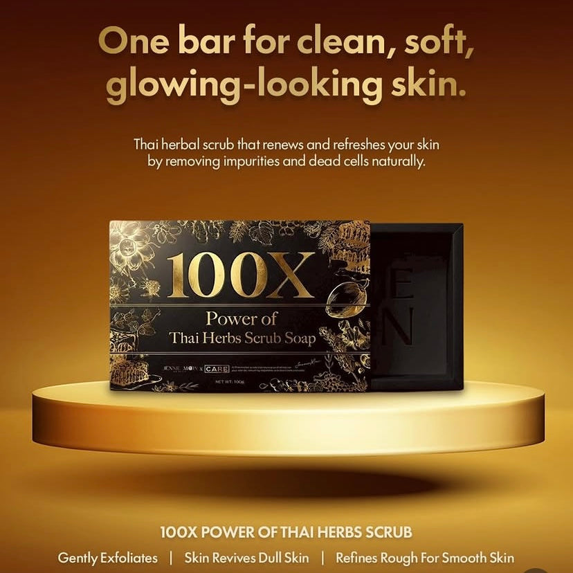 Jennie Moon 100X Power Of Thai Herbs Scrub Soap
