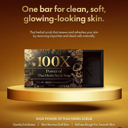 Jennie Moon 100X Power Of Thai Herbs Scrub Soap