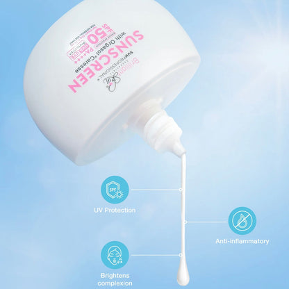 Brilliant Skin Sun Professional Sunscreen with Orgasol® Caresse SPF 50 PA++++ 50g