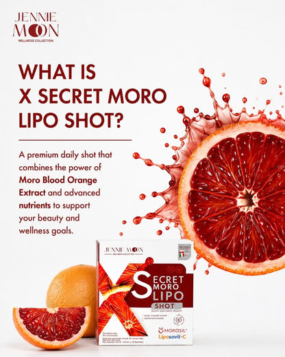 Jennie Moon  X Secret Moro Lipo Shot
