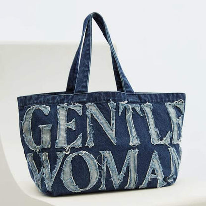 GW Demin Tote - Navy