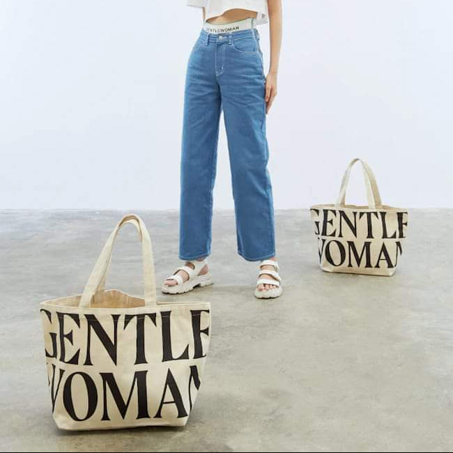 GW Canvas Tote - Cream