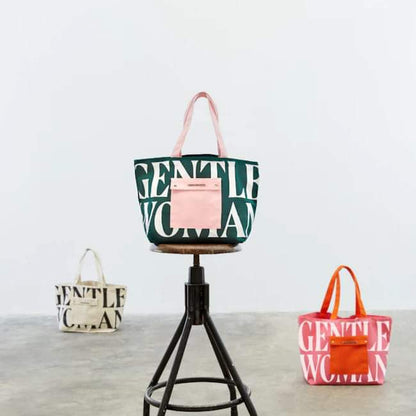 GW Painted Wall Tote - Green