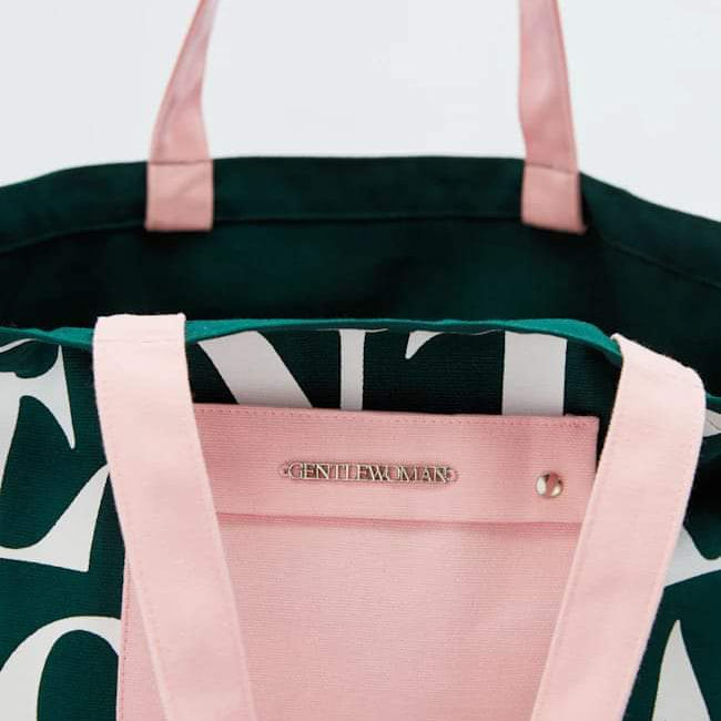 GW Painted Wall Tote - Green