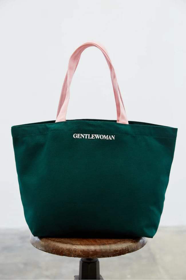 GW Painted Wall Tote - Green
