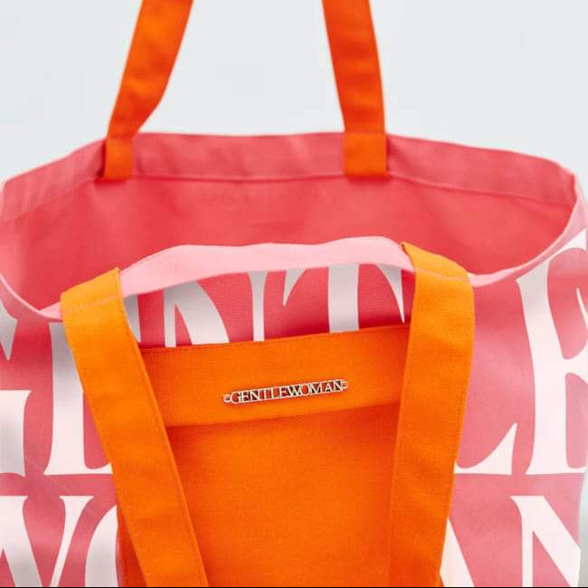GW Painted Wall Tote - Hot Pink