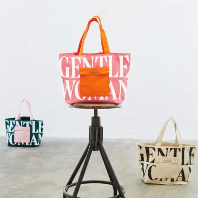 GW Painted Wall Tote - Hot Pink