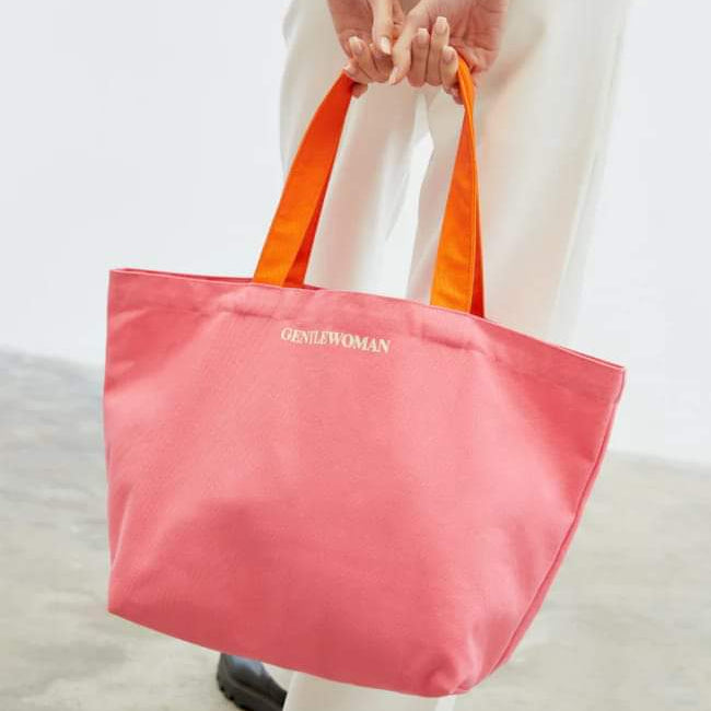 GW Painted Wall Tote - Hot Pink