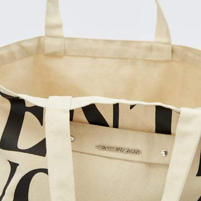 GW Plain Wall Tote - Cream