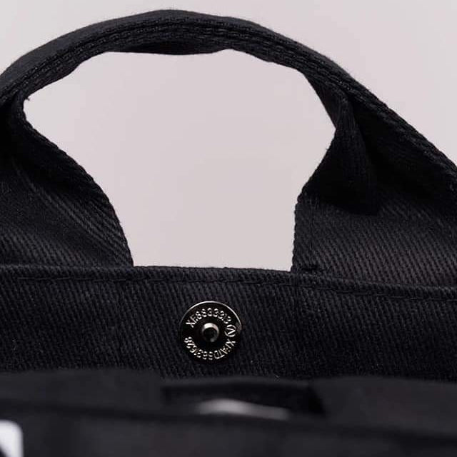 GW Logo Strap Micro Tote Bag (Black)