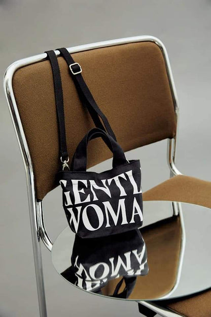 GW Micro Canvas Tote - Black