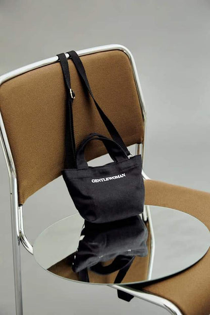 GW Micro Canvas Tote - Black