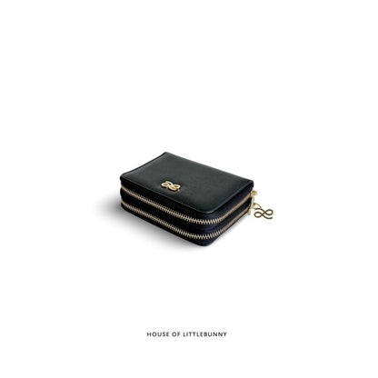 Double Zip Wallet PU