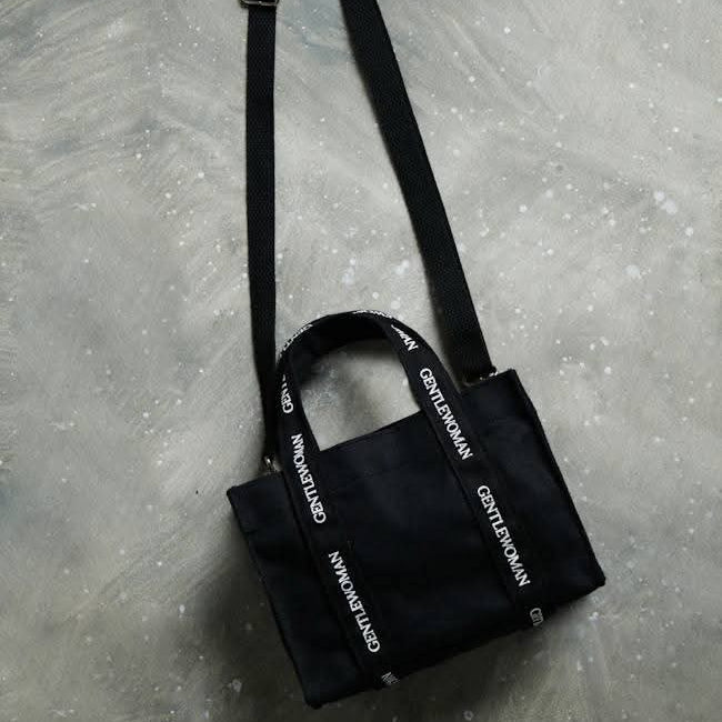 GW Micro Box Tote Bag (Black)