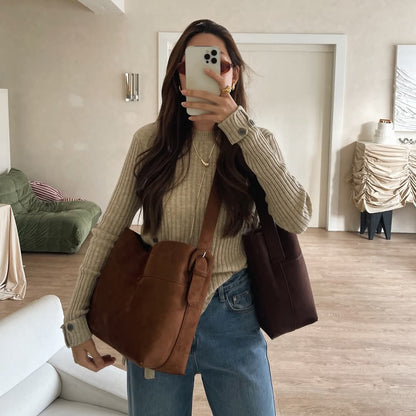 Evie (Suede) - Brown