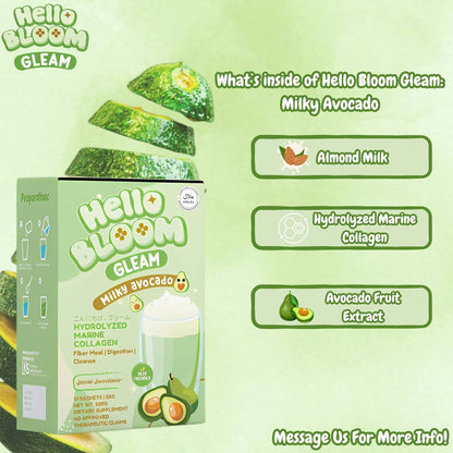 Kiray's Hello Bloom Gleam, Milky Avocado