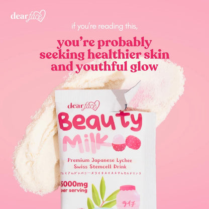 Beauty Milk Strawberry Glutathione Drink