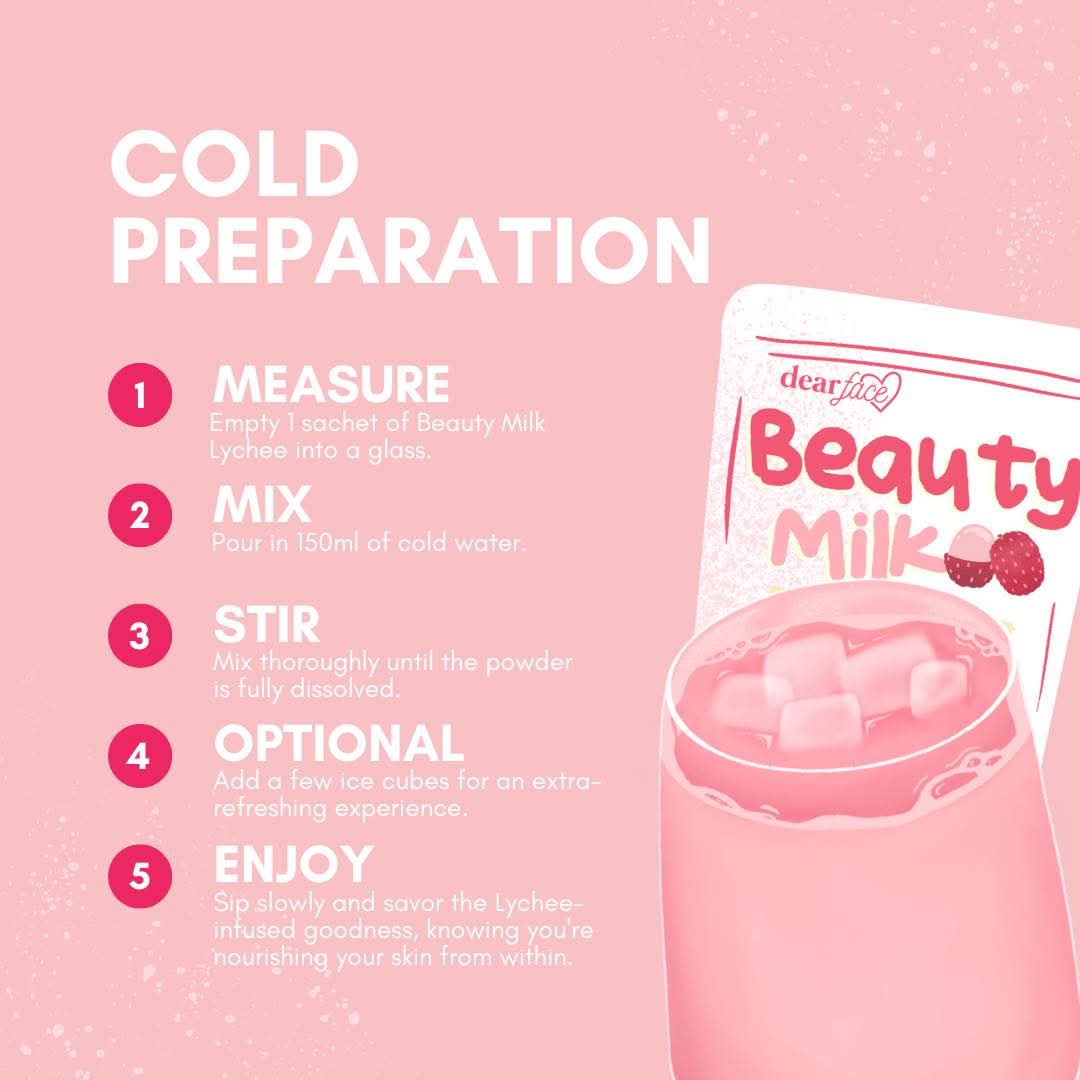 Beauty Milk Strawberry Glutathione Drink