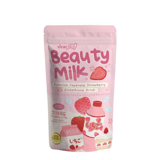 Beauty Milk Strawberry Glutathione Drink
