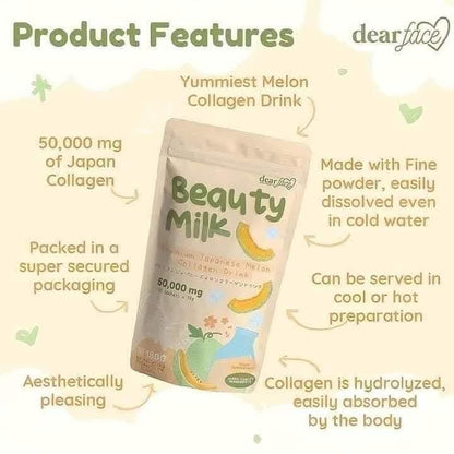 Beauty Milk Premium Japanese Melon Collagen Drink