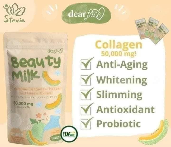 Beauty Milk Premium Japanese Melon Collagen Drink