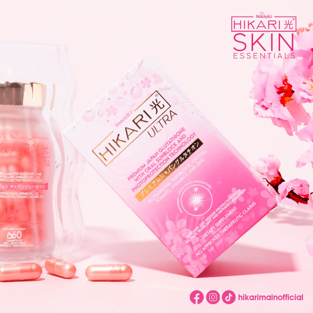Hikari Ultra Premium Japan Glutathione with Oral Sunblock and Photoprotection (60 capsules)
