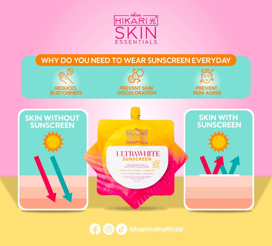 Hikari Skin Essentials Ultra Fresh Sunscreen 50ml