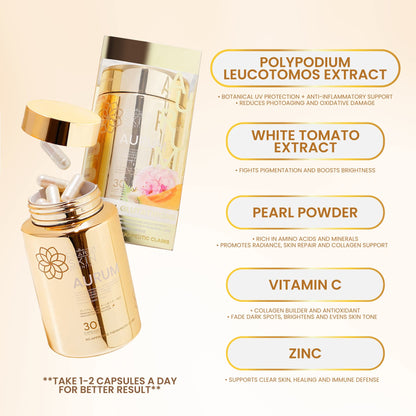 Hikari Aurum S-Acetyl Glutathione (30 Capsules)