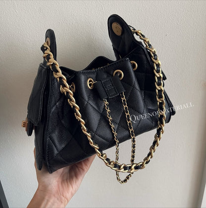 Calf Mini (Genuine Leather) - Black