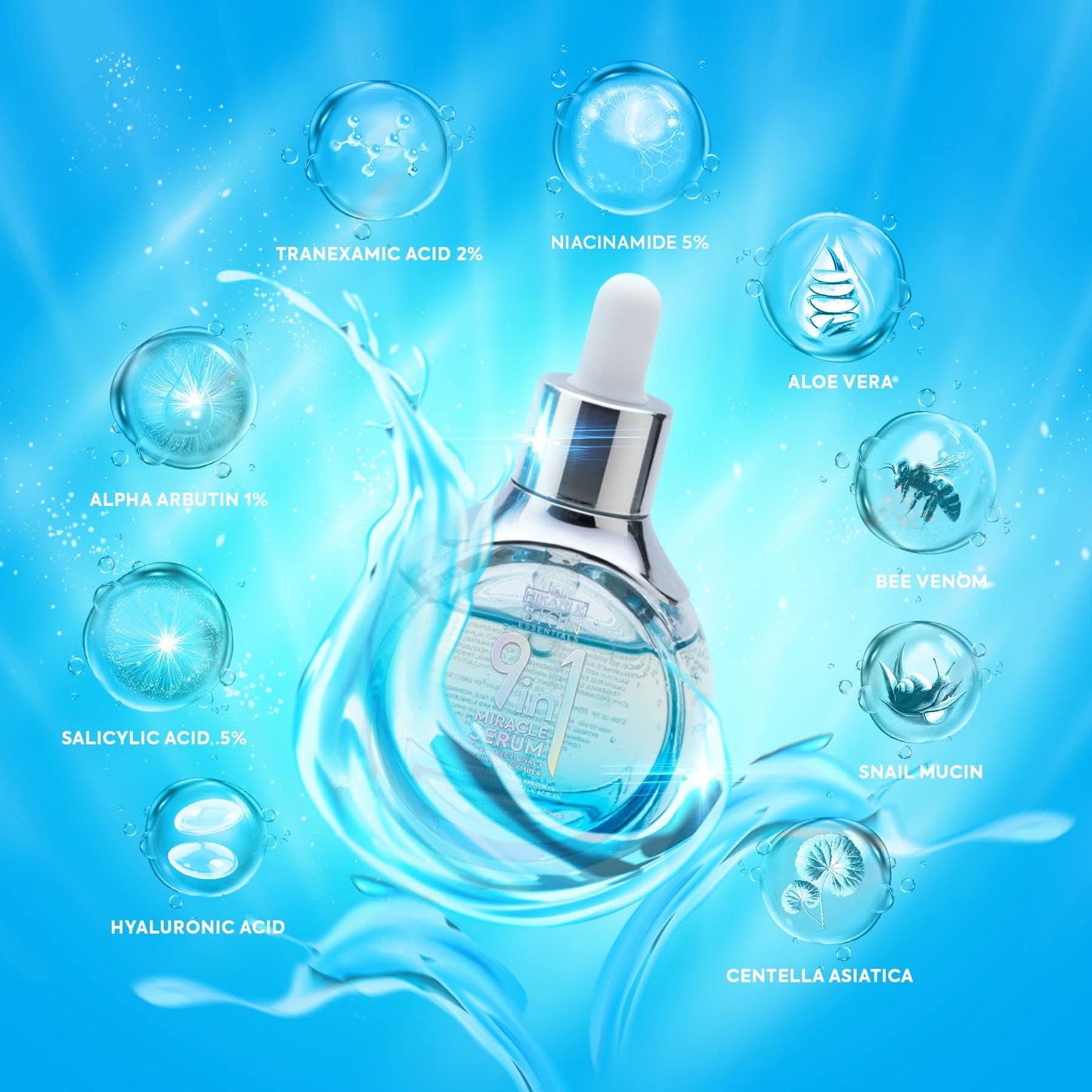 Hikari Skin Essentials 9in1 Miracle Serum 30ml
