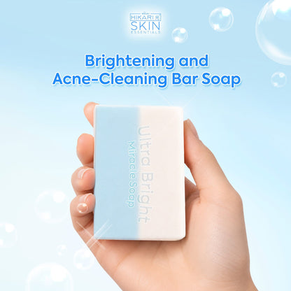 Hikari Skin Essentials Ultra Bright Miracle Soap (5 bars x 75g)
