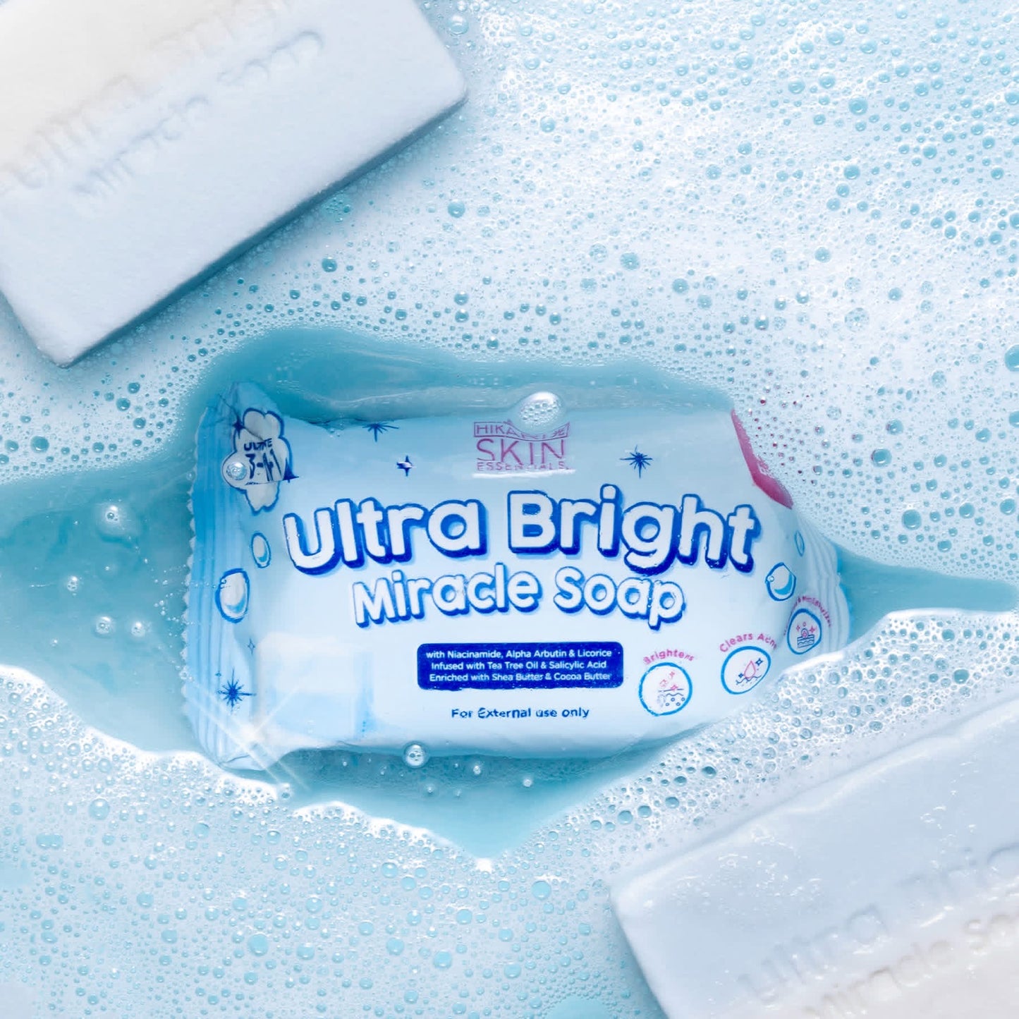 Hikari Skin Essentials Ultra Bright Miracle Soap (5 bars x 75g)
