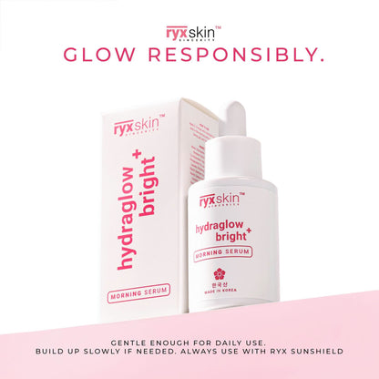RYX Skin HydraGlow Bright+ Morning Serum 30ml