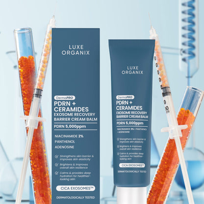 Luxe Organix DermaPRO PDRN+Ceramides Exosome Recovery Barrier Cream Balm 30g