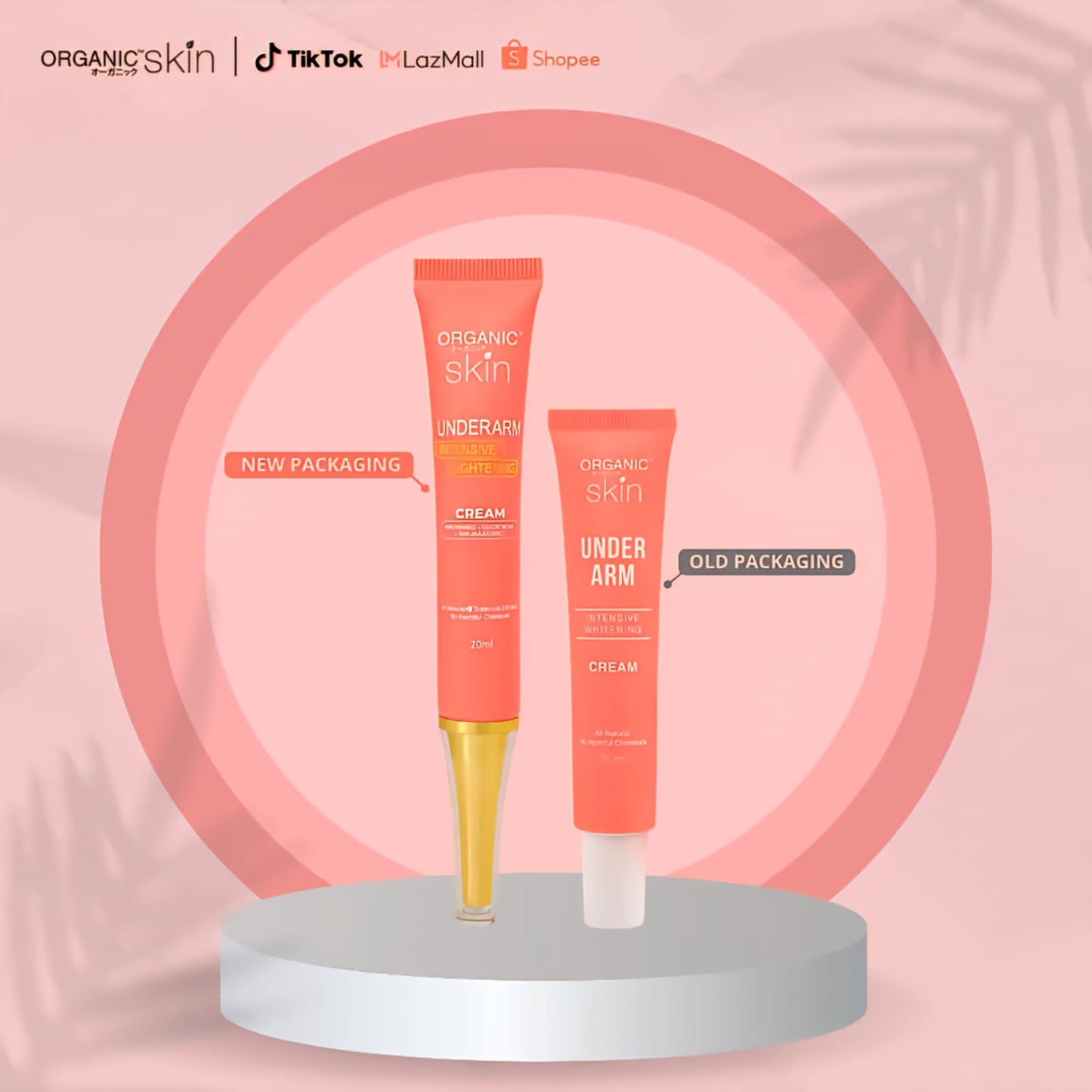 Organic Skin Japan Intensive Underarm Whitening Cream 20ml