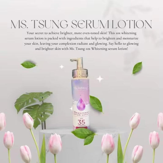 Ms Tsung 10× Whitening Serum Lotion SPF30 PA+++ 250ml