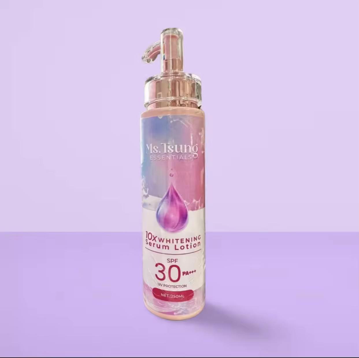 Ms Tsung 10× Whitening Serum Lotion SPF30 PA+++ 250ml