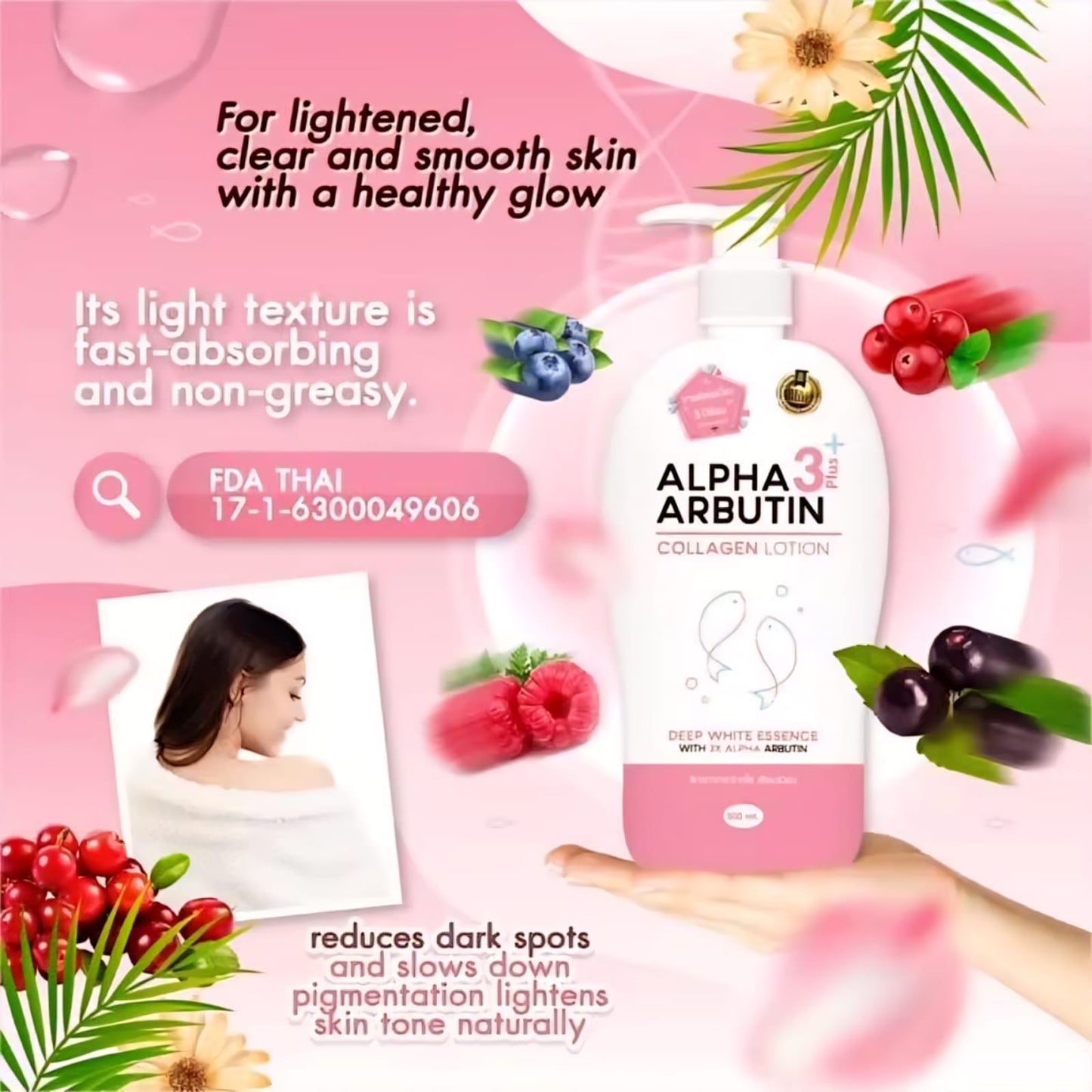 Alpha Arbutin 3+ Plus Collagen Body Lotion 500 ml