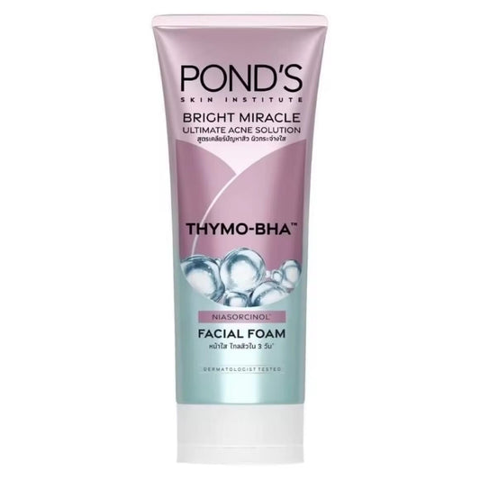 Pond’s Bright Miracle Ultimate Acne Solution THYMO-BHA Facial Foam 90g