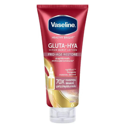 Vaseline Gluta-HYA Serum Burst Lotion Pro-Age Restore 290ml