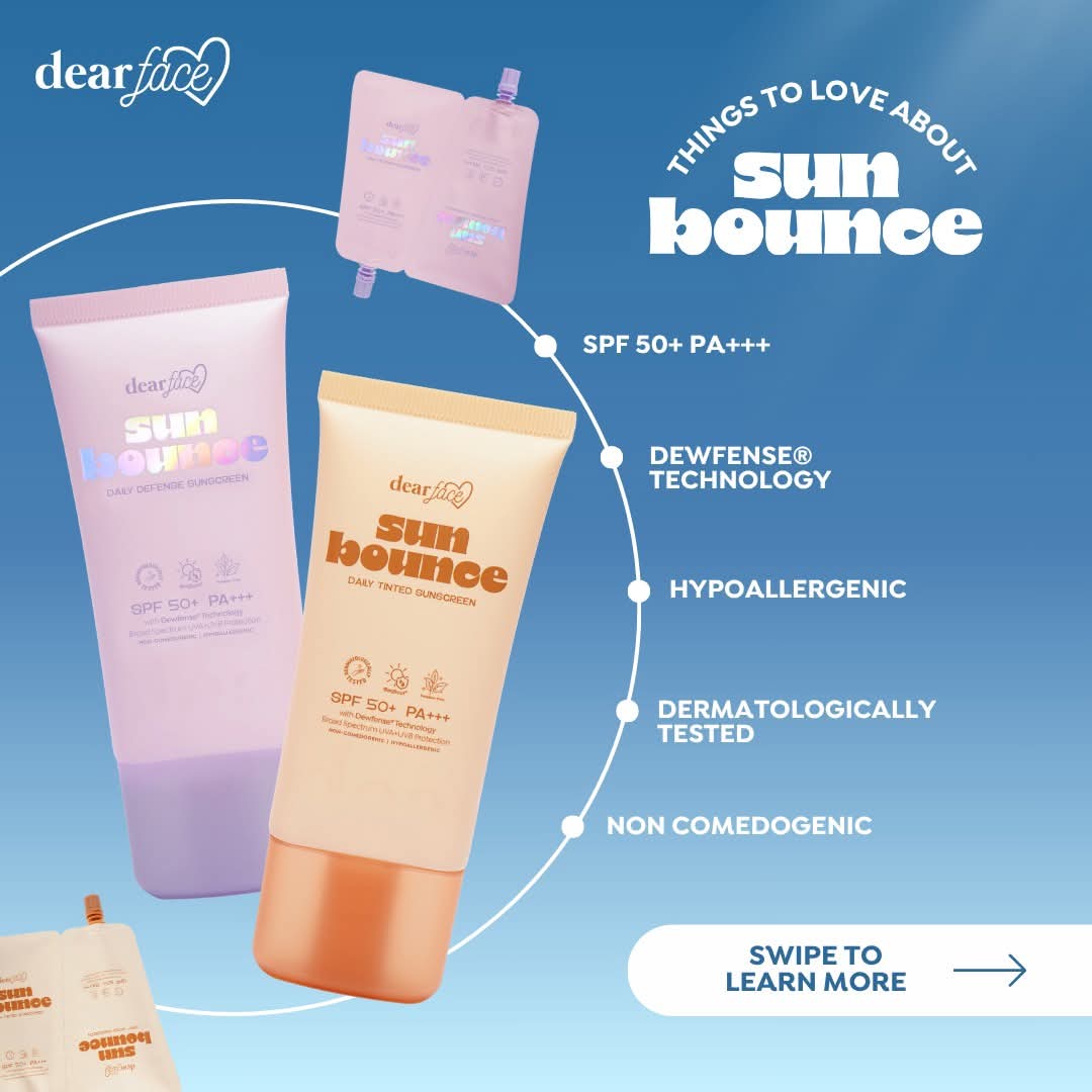 Dear Face Sunbounce Daily Defense Sunscreen 50g