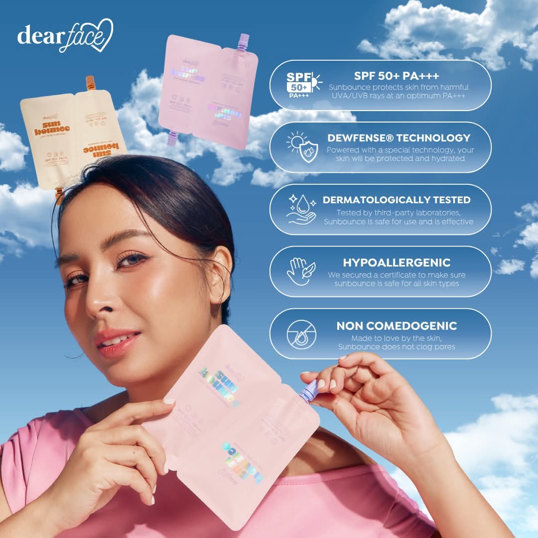 Dear Face Sunbounce Daily Defense Sunscreen 50g